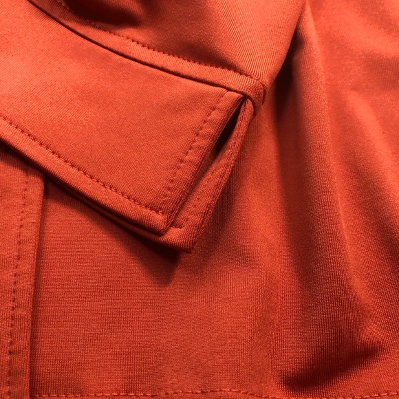 Ardoise Montreal  Rust orange blouse Med - Picture 6 of 10